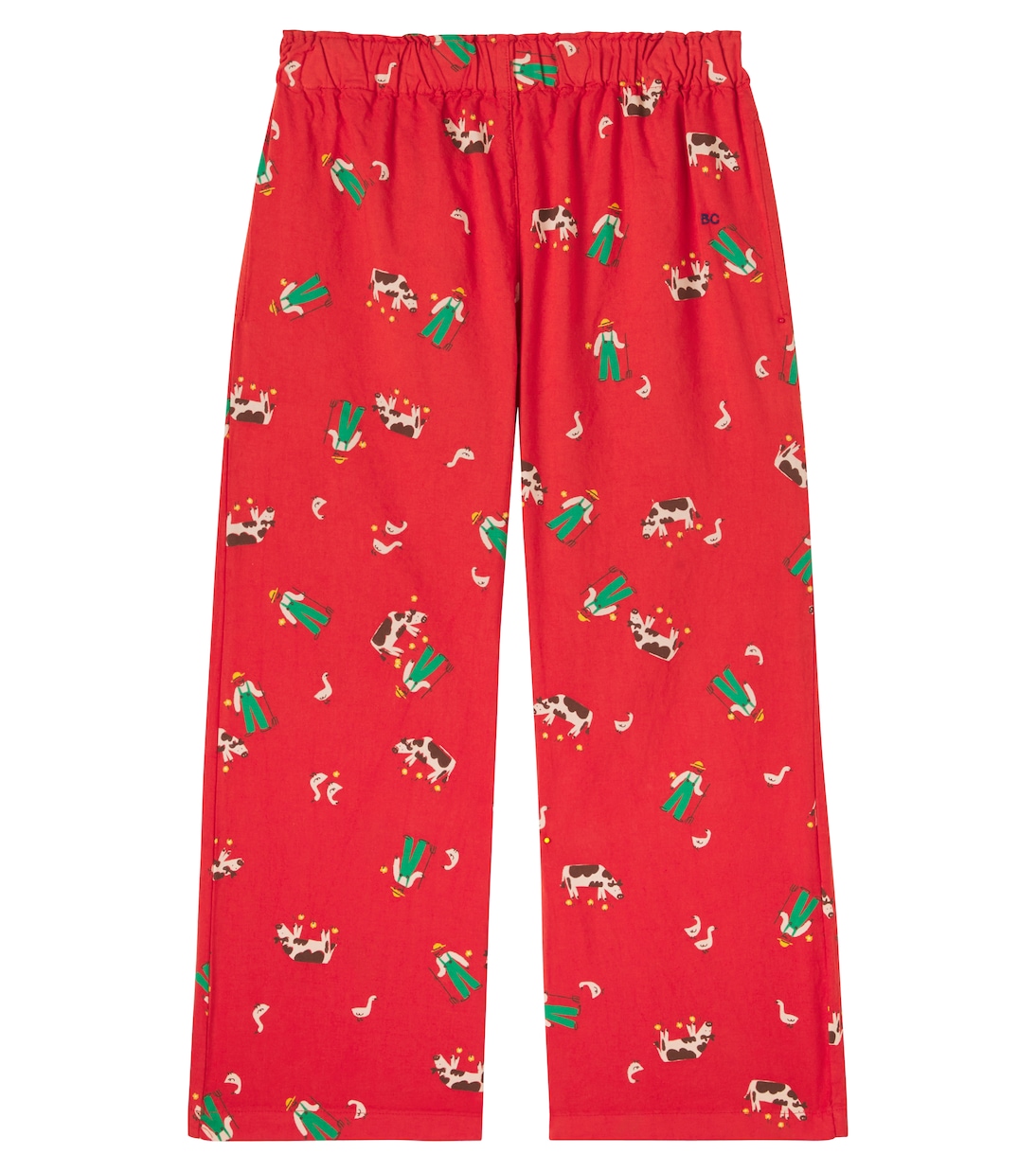 Farm Adventure printed cotton pants | Bobo Choses