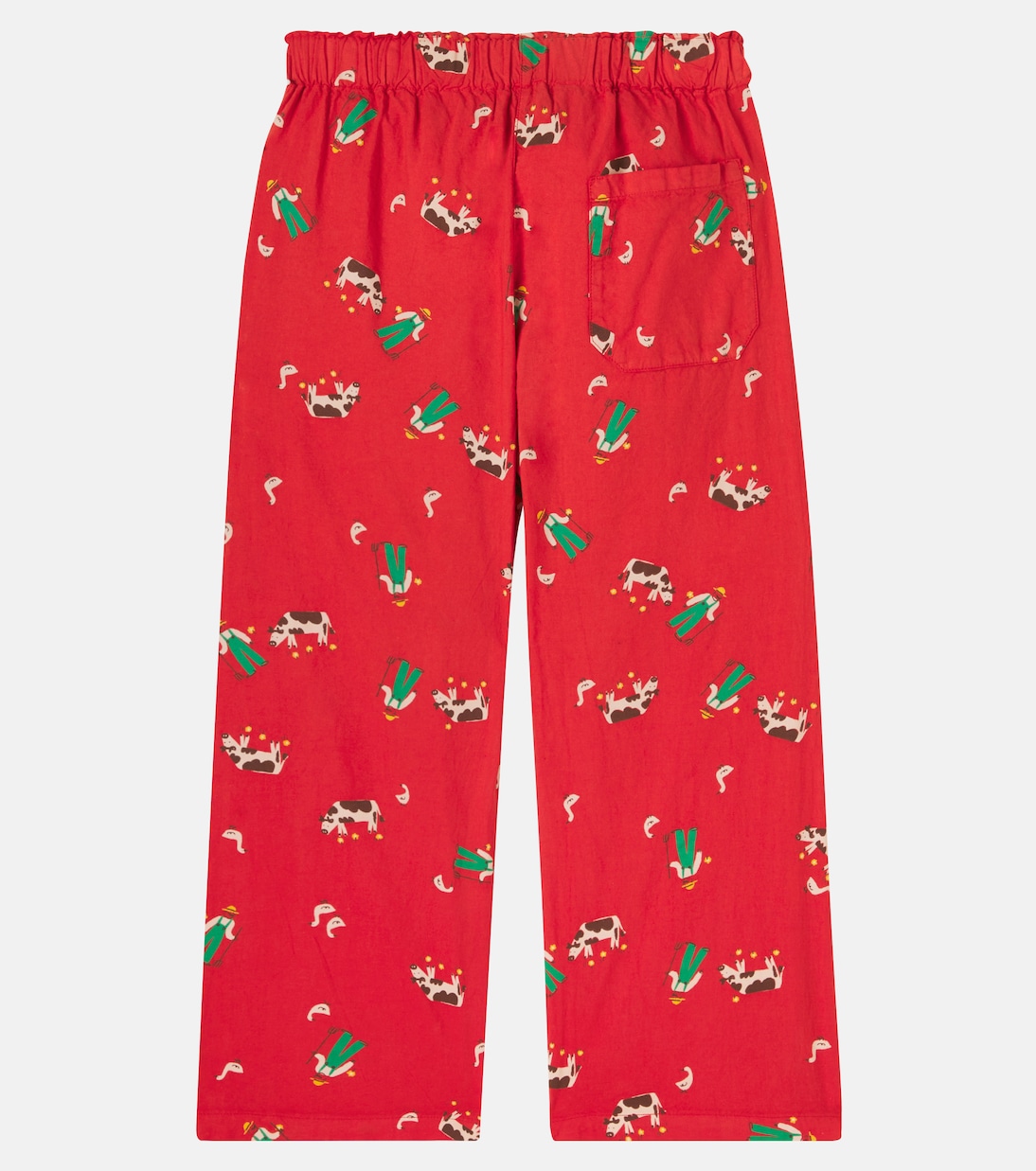 Farm Adventure printed cotton pants | Bobo Choses