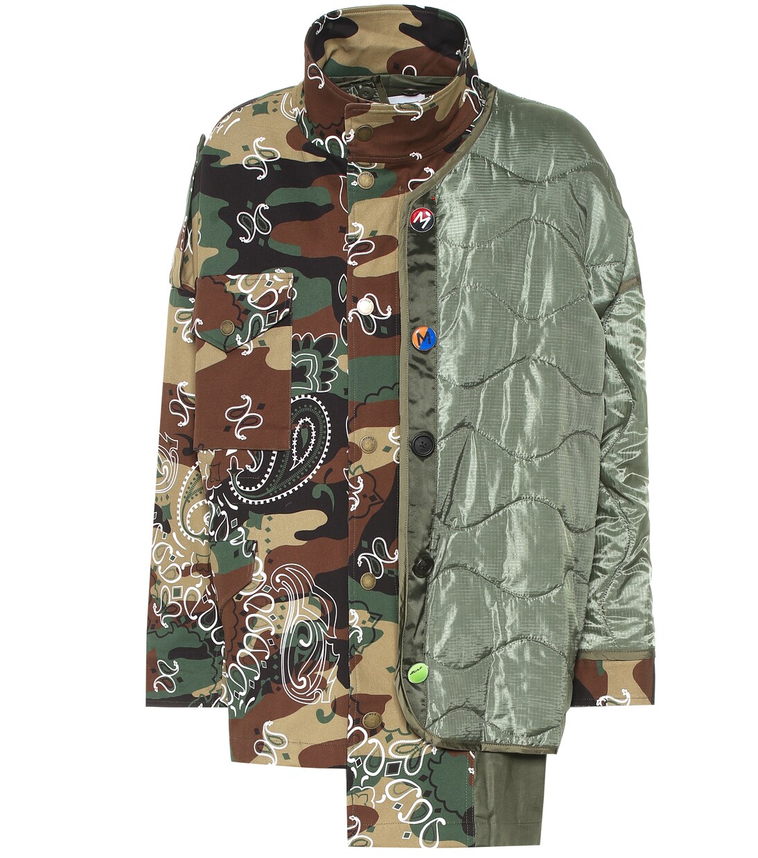 Veste matelassée et imprimée en coton | Monse