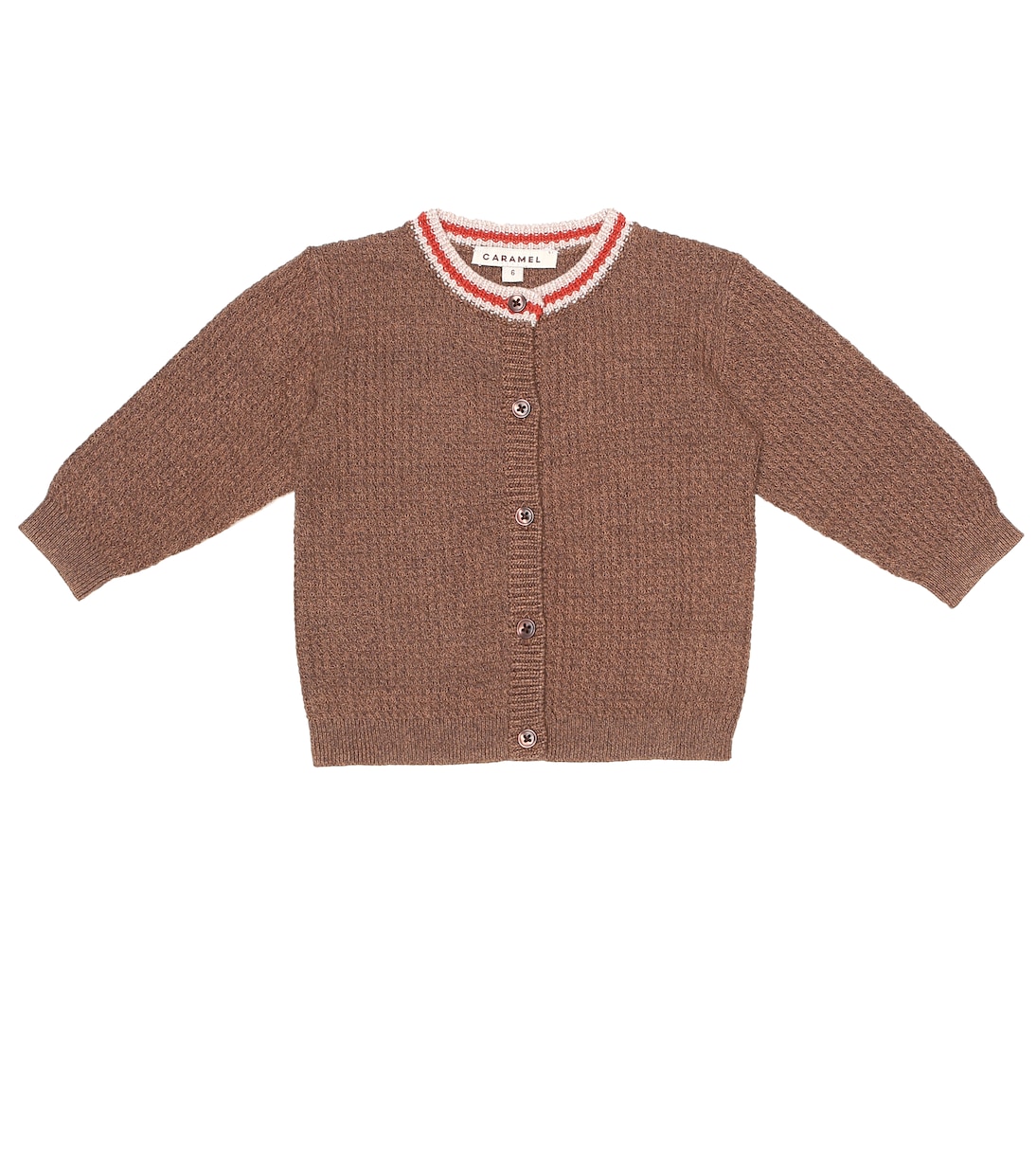 Baby - Cardigan Camden in cotone | Caramel