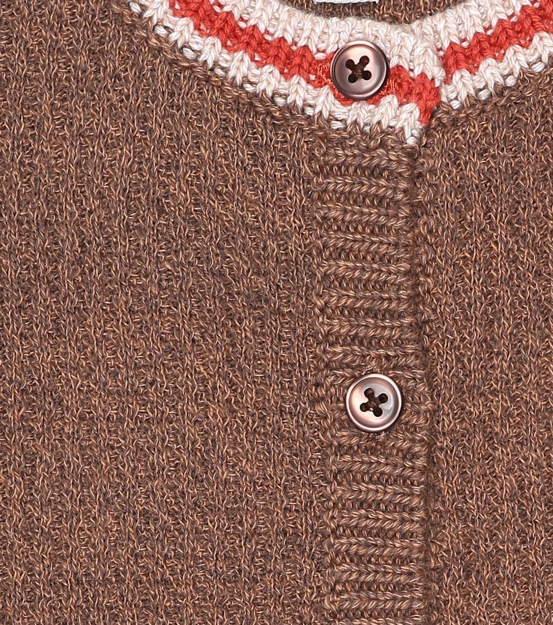 Baby - Cardigan Camden in cotone | Caramel