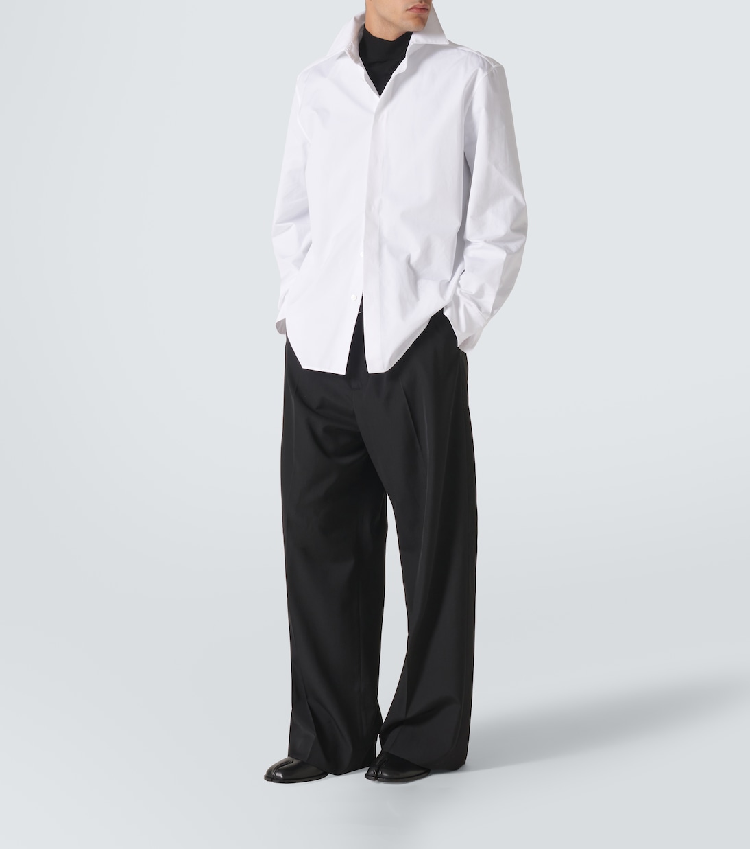 Stringate Tabi in pelle | Maison Margiela