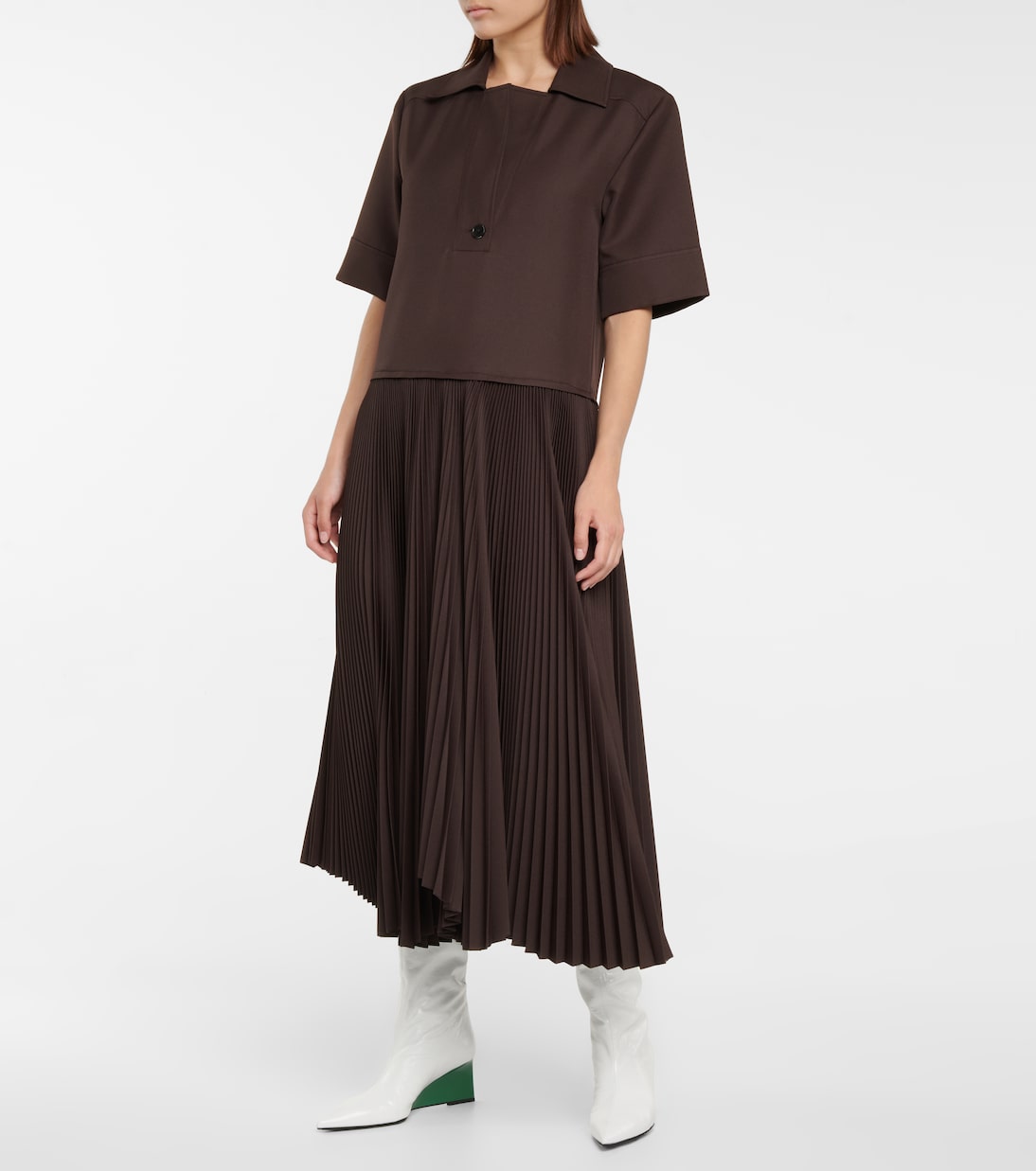 Botas mosqueteras de piel | Jil Sander