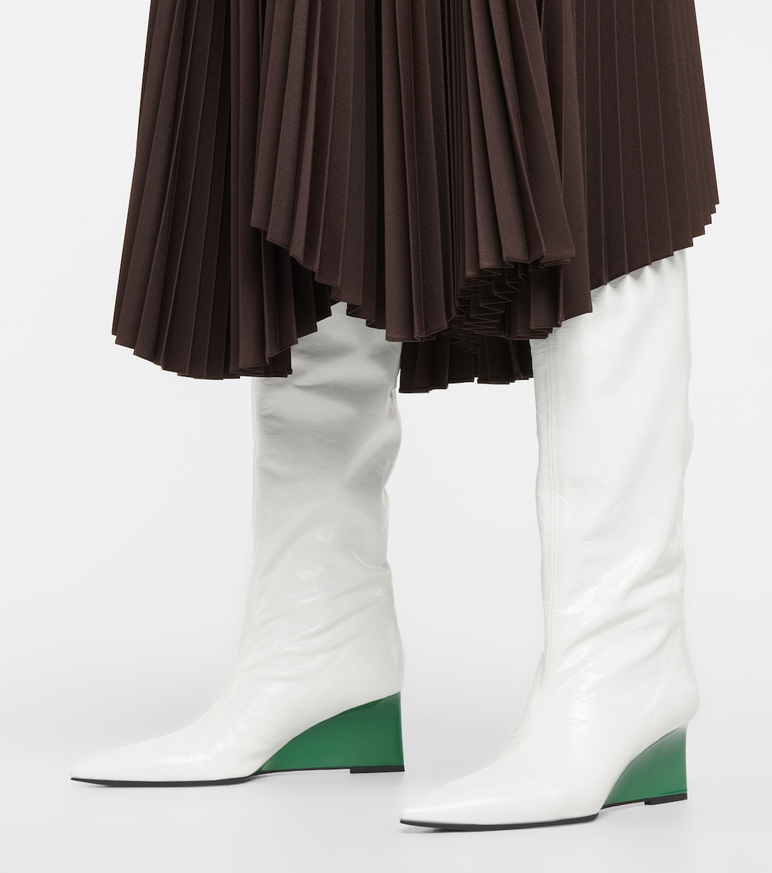 Botas mosqueteras de piel | Jil Sander