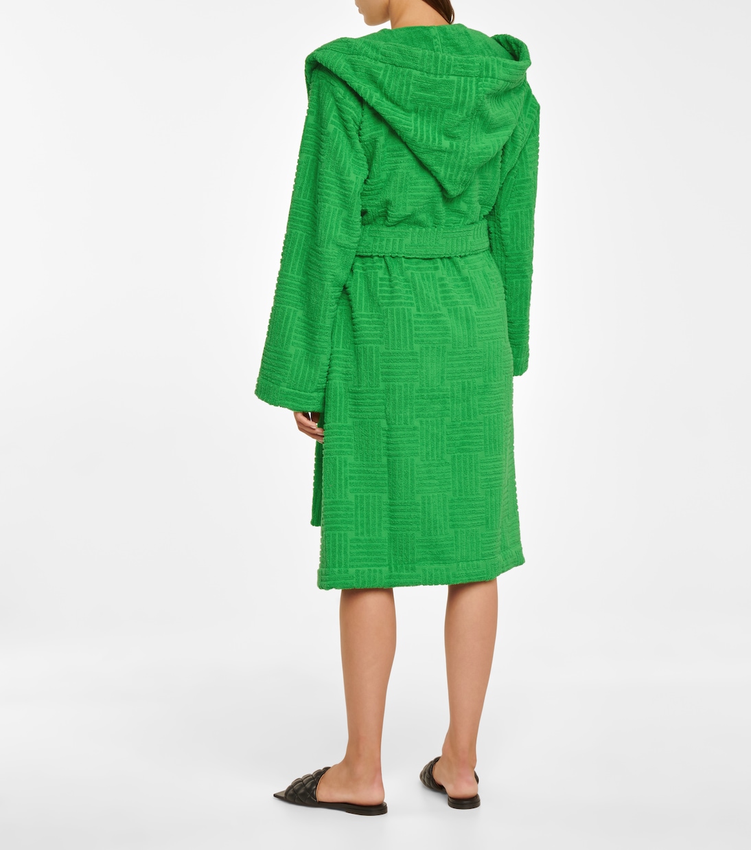Bata de baño en rizo de algodón | Bottega Veneta