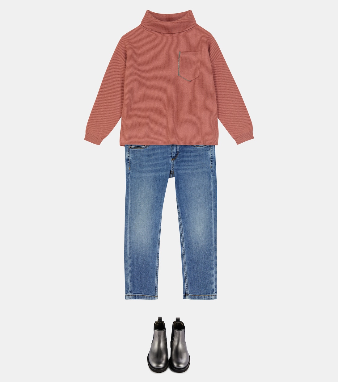 Cashmere turtleneck sweater | Brunello Cucinelli Kids