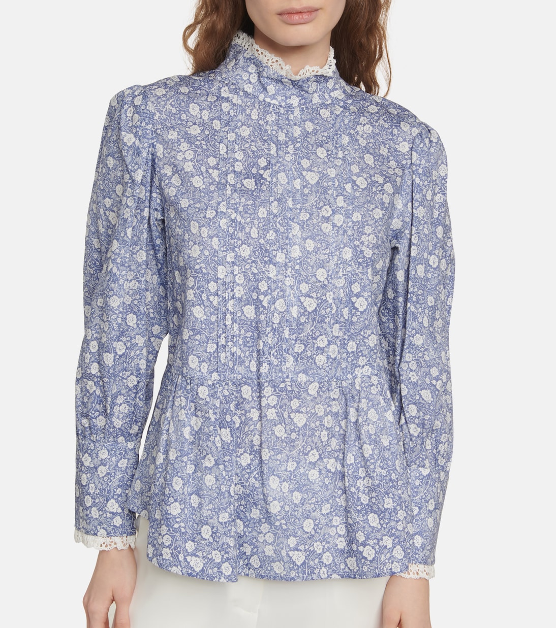 Bluse aus einem Baumwollgemisch | See By Chloé