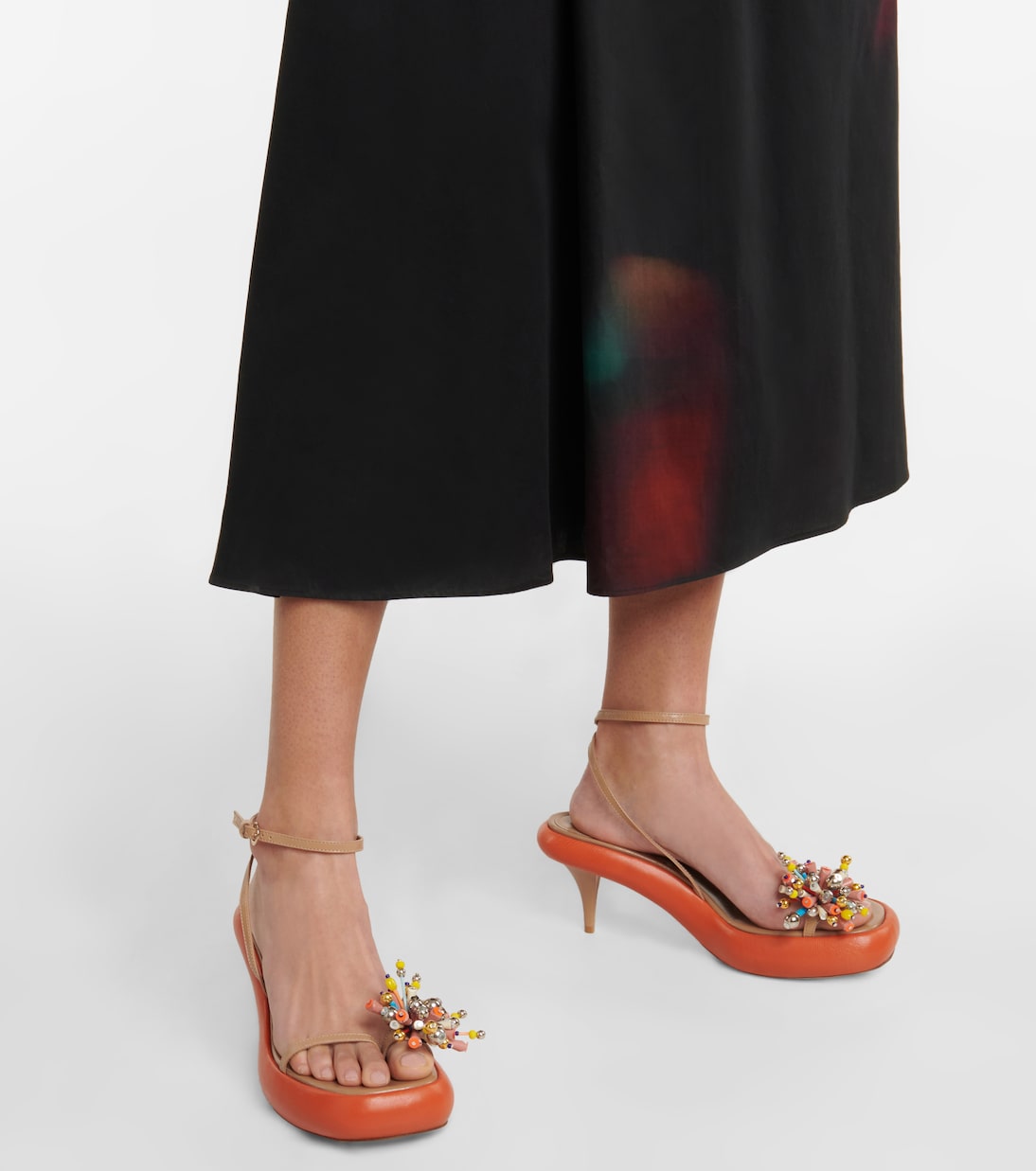 Verzierte Sandalen aus Leder | Dries Van Noten