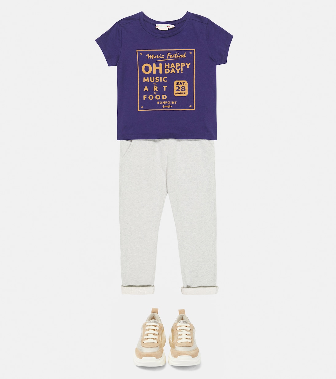 T-Shirt aus Baumwoll-Jersey | Bonpoint