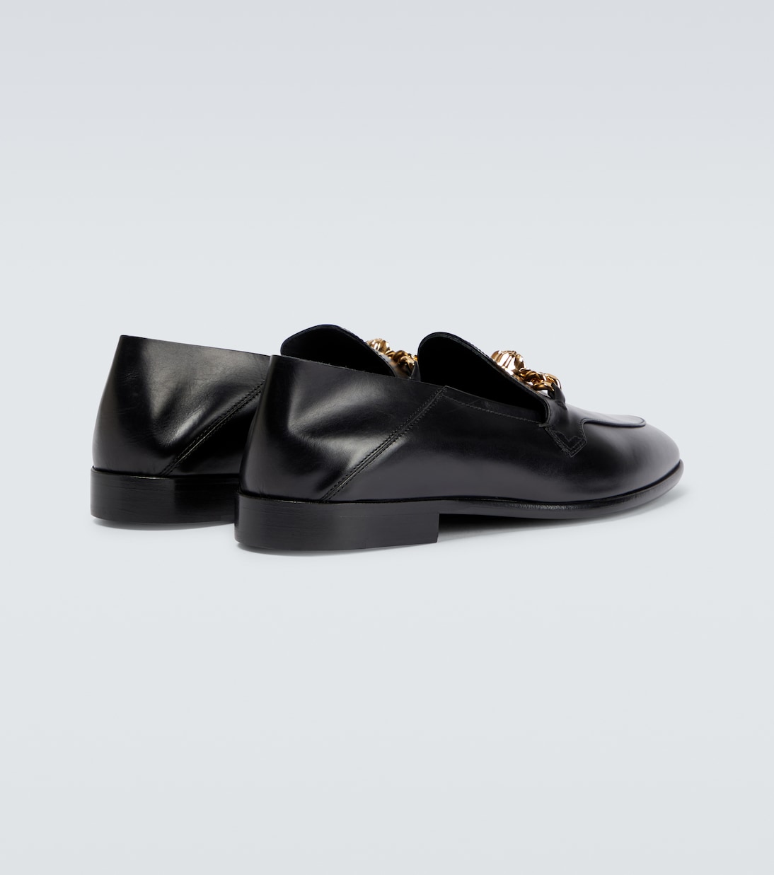 Loafers Medusa Chain aus Leder | Versace