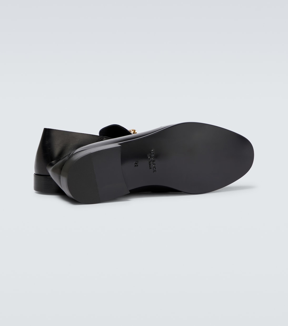Loafers Medusa Chain aus Leder | Versace
