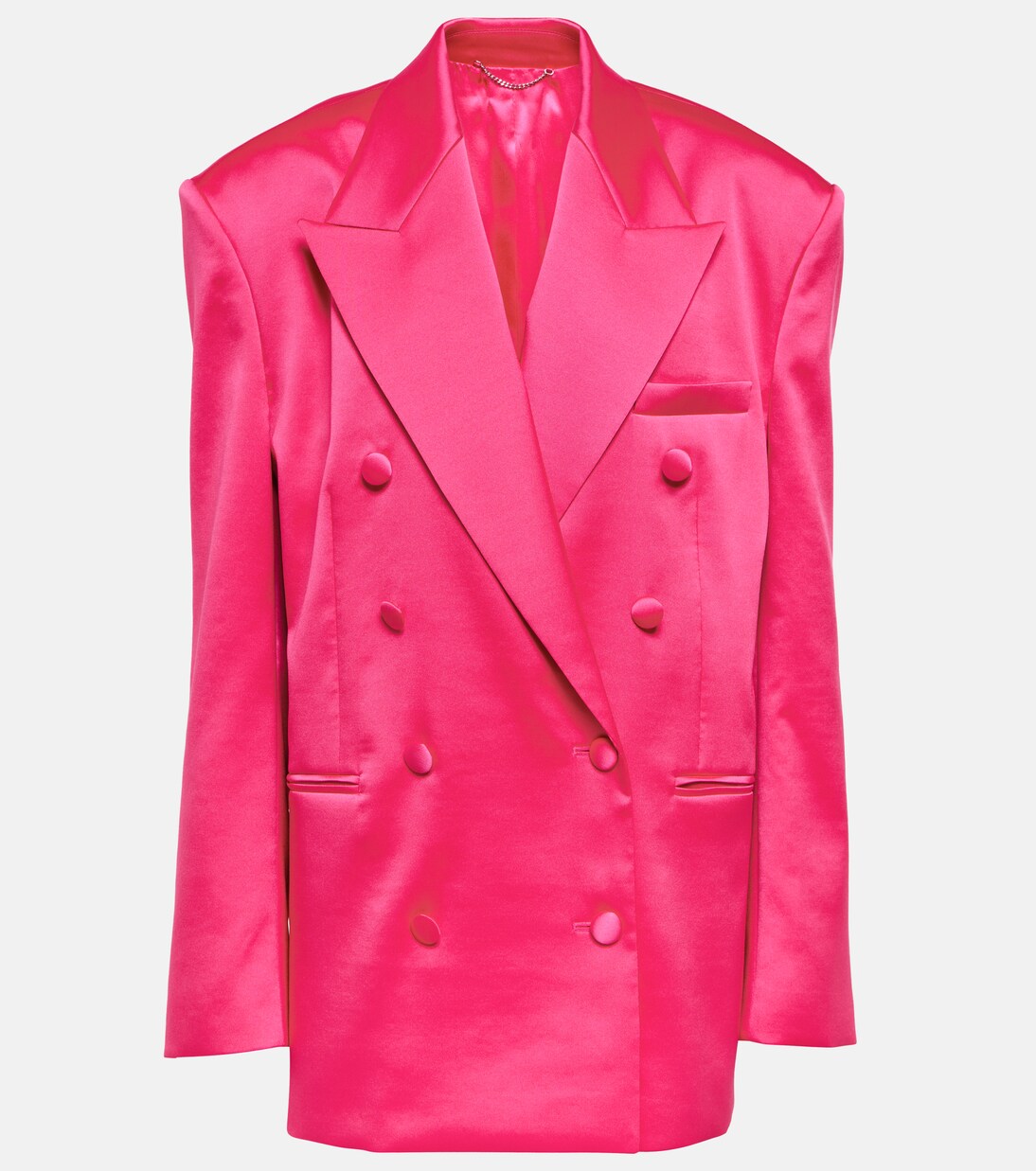 Doppelreihiger Blazer aus Satin | Magda Butrym