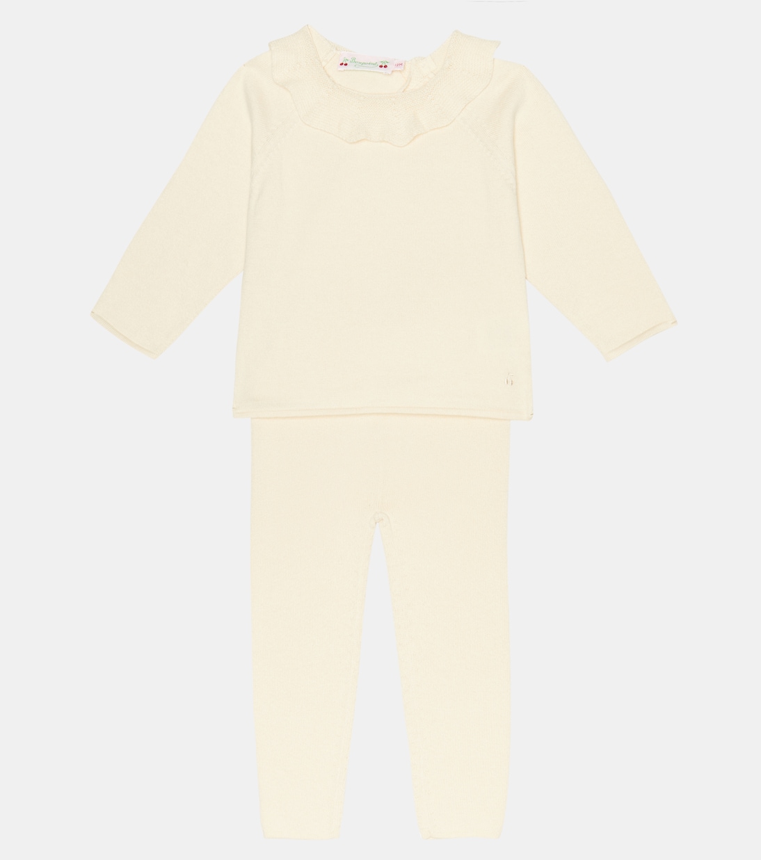 Baby Anisa cotton-blend top and pants set | Bonpoint