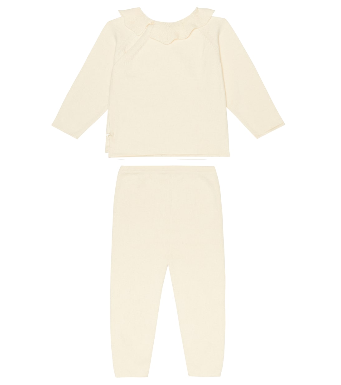 Baby Anisa cotton-blend top and pants set | Bonpoint