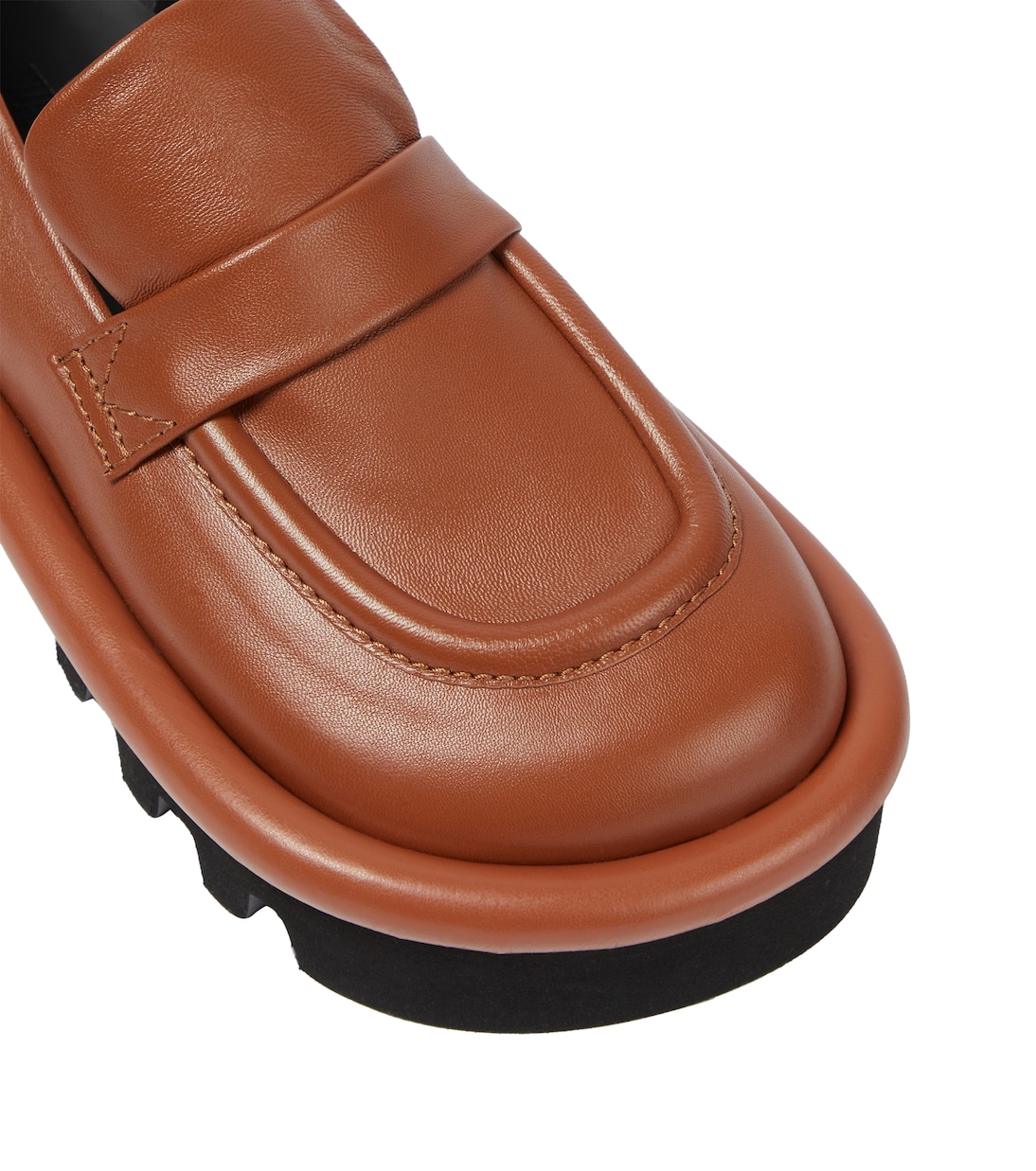 Bumper leather platform loafers | JW Anderson