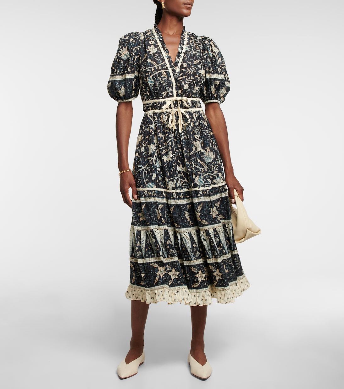 Midikleid Annisa aus Baumwolle | Ulla Johnson