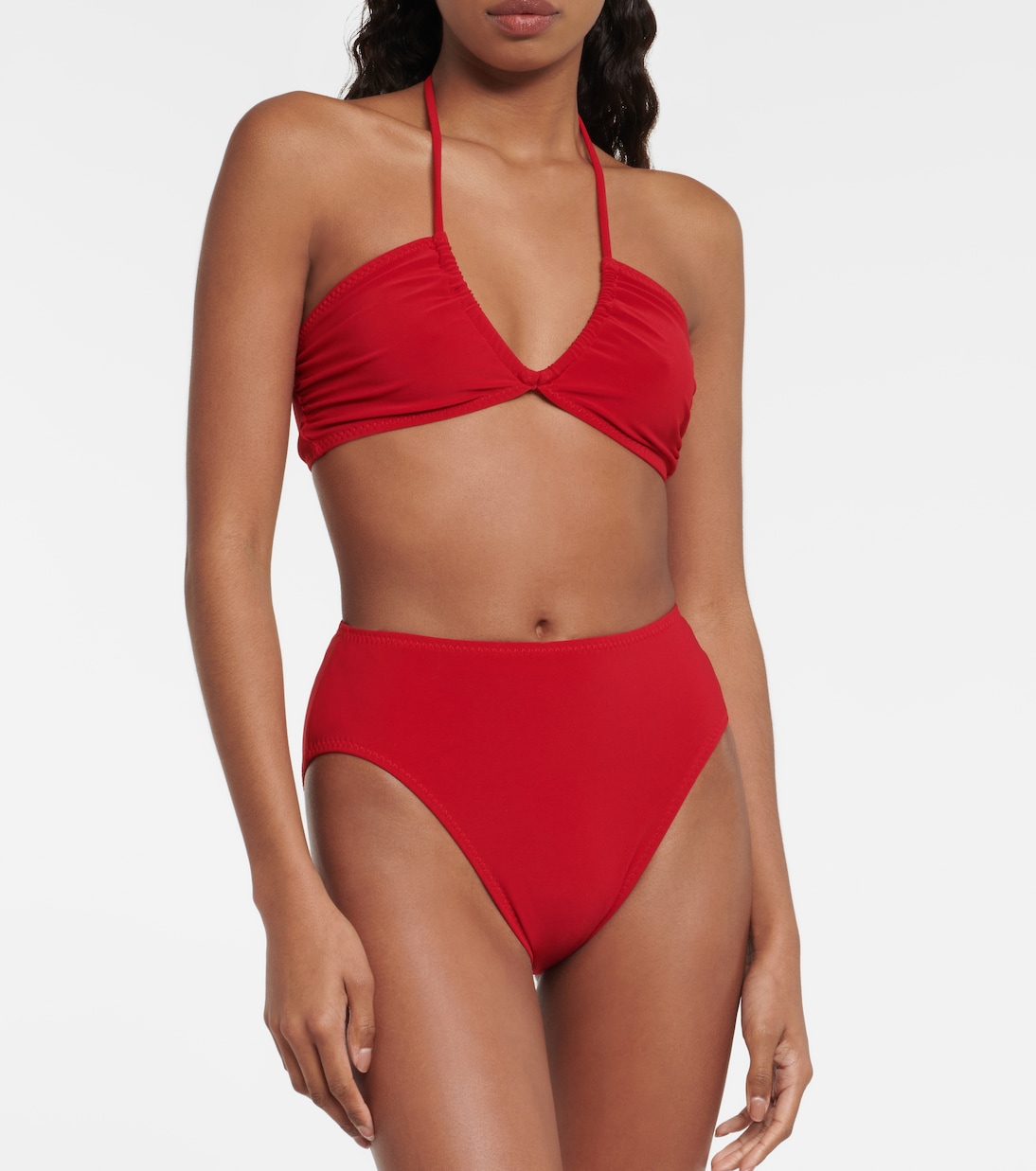 Braga de bikini de tiro alto | Norma Kamali