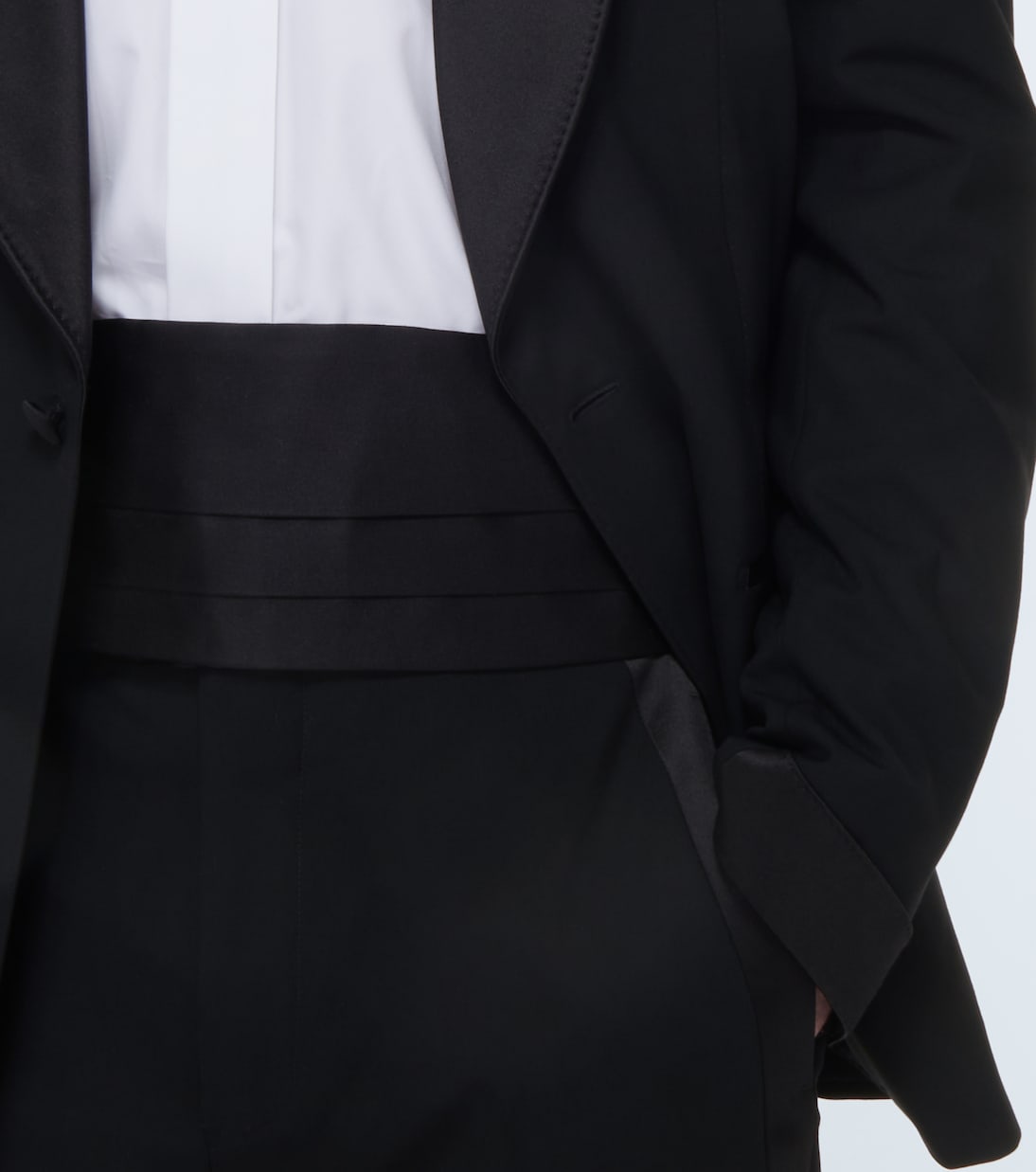 Ceinture de smoking en soie | Valentino Garavani