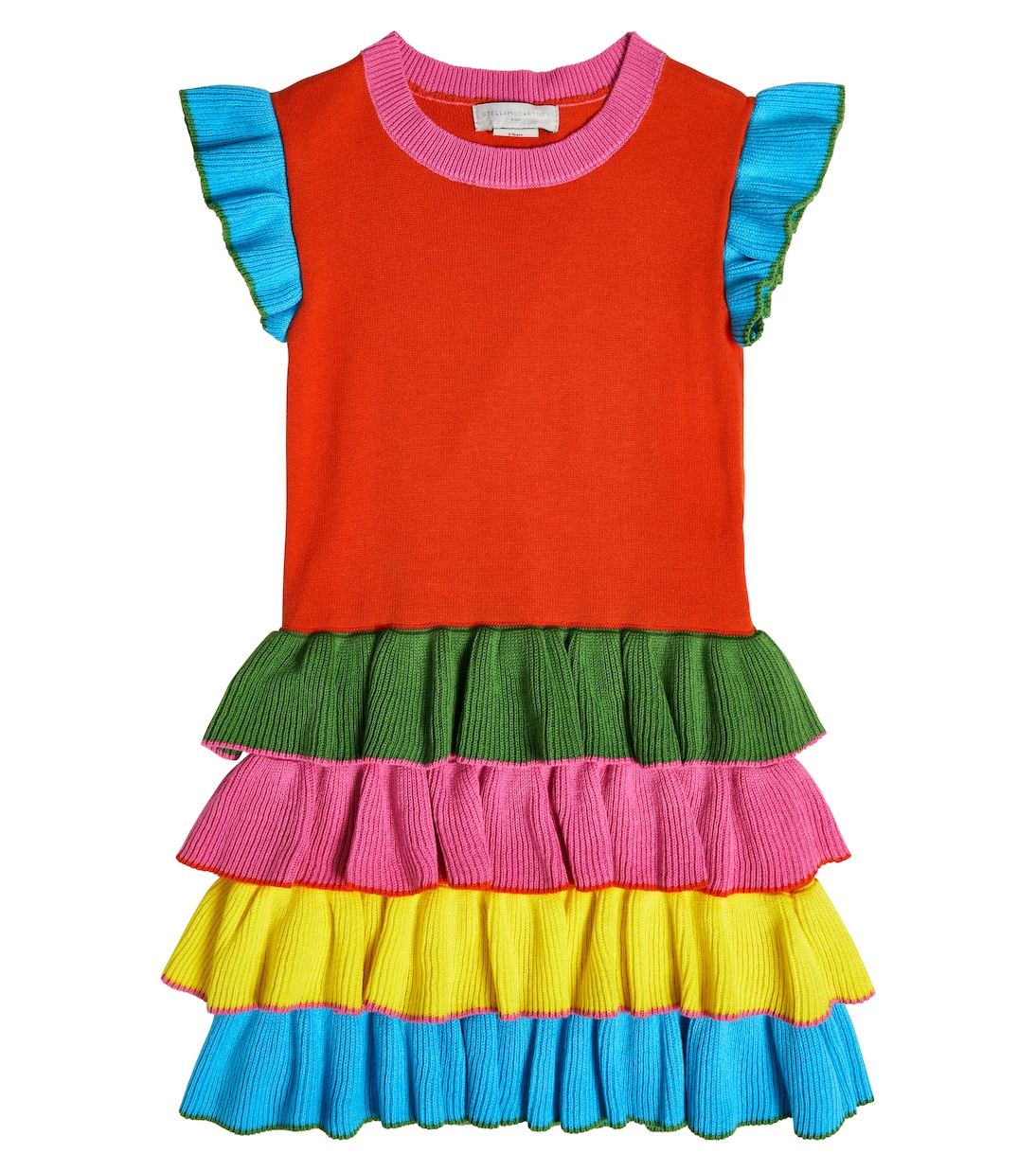 Kleid aus Baumwoll-Jersey | Stella McCartney Kids