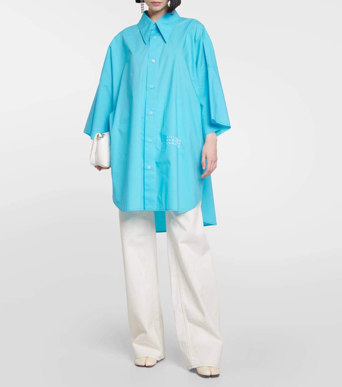 Camicia oversize in cotone | MM6 Maison Margiela