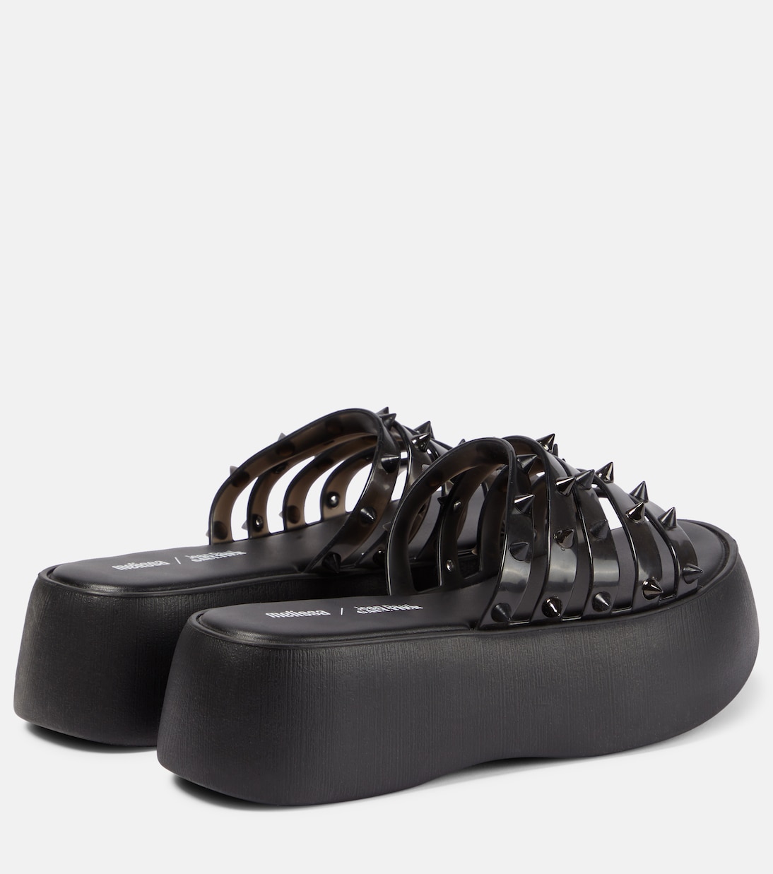 x Melissa Becky Punk platform slides | Jean Paul Gaultier