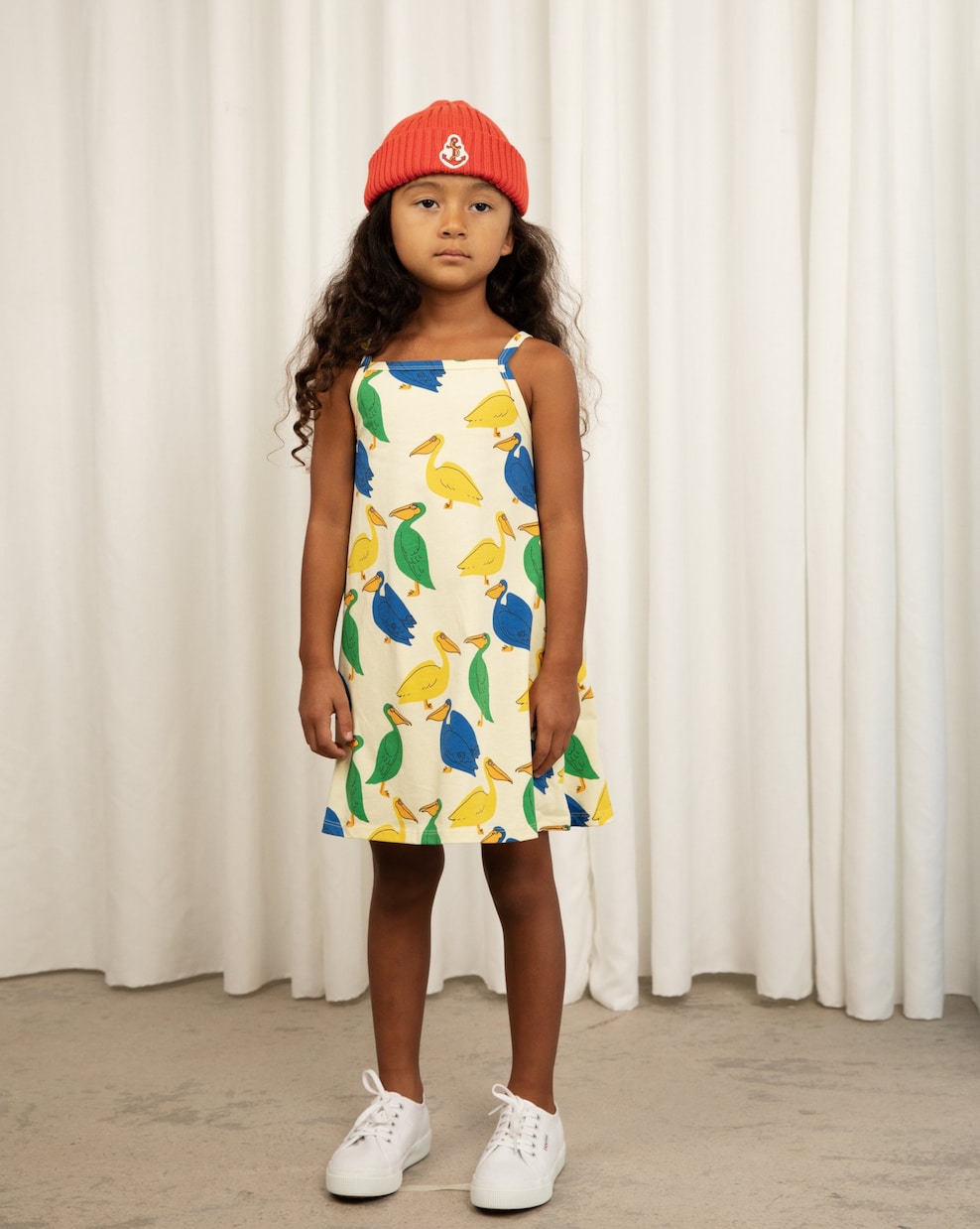 Printed jersey dress | Mini Rodini