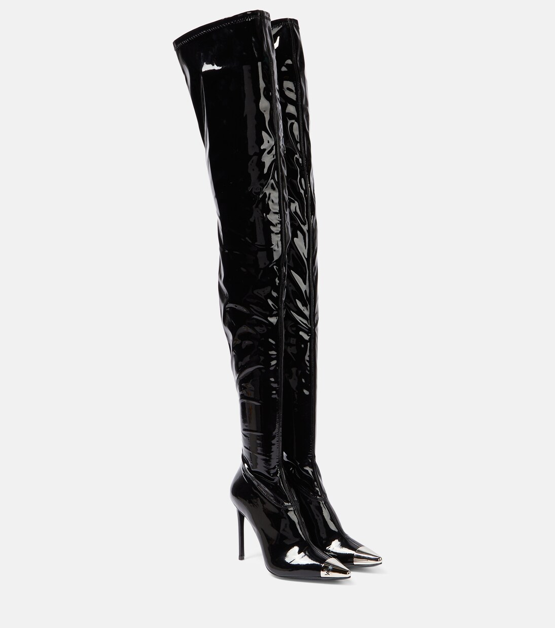 Botas mosqueteras de charol | David Koma