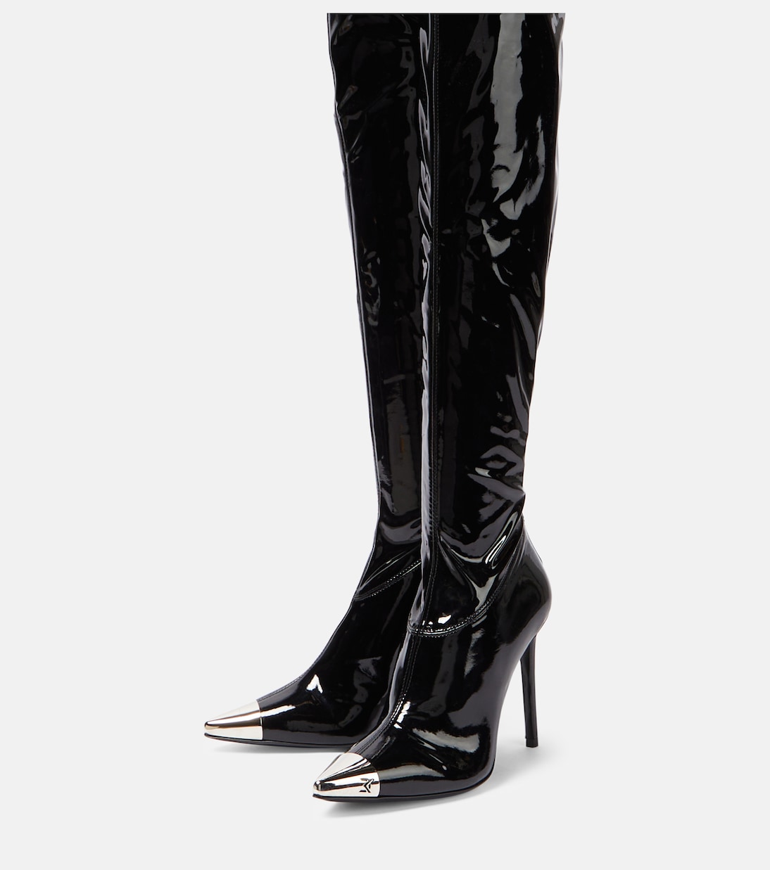 Botas mosqueteras de charol | David Koma