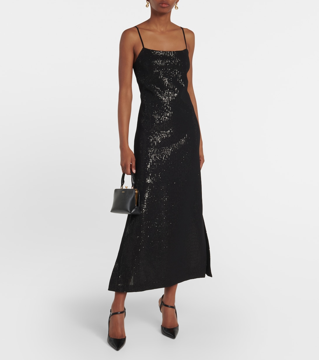 Alias sequined georgette maxi dress | Max Mara