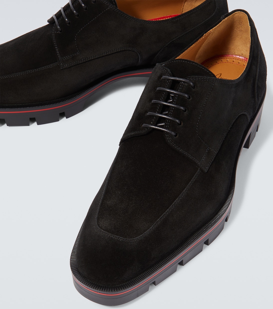 Schnürschuhe Davisol aus Veloursleder | Christian Louboutin