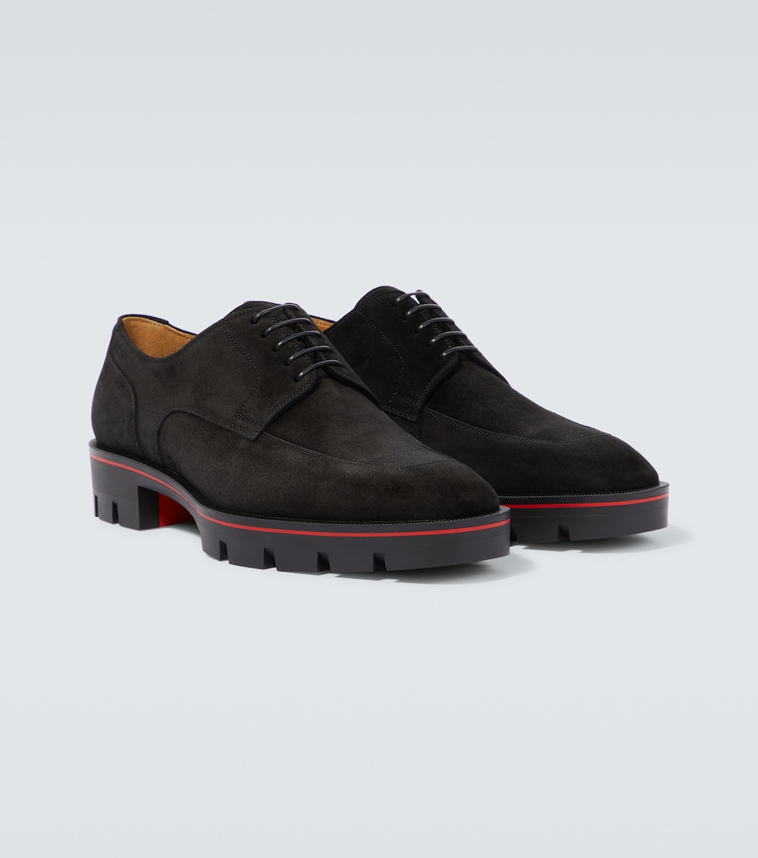 Schnürschuhe Davisol aus Veloursleder | Christian Louboutin