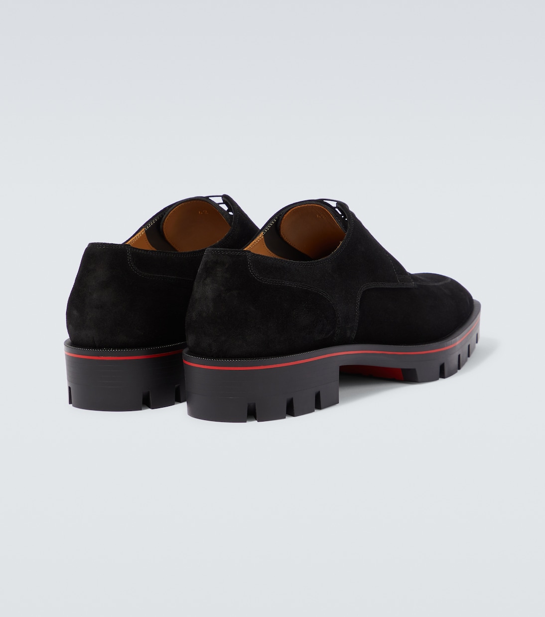 Schnürschuhe Davisol aus Veloursleder | Christian Louboutin