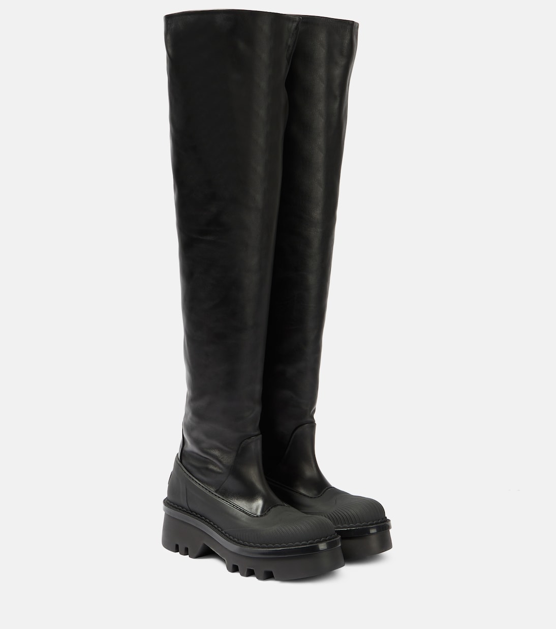 Botas mosqueteras Raina de piel | Chloé