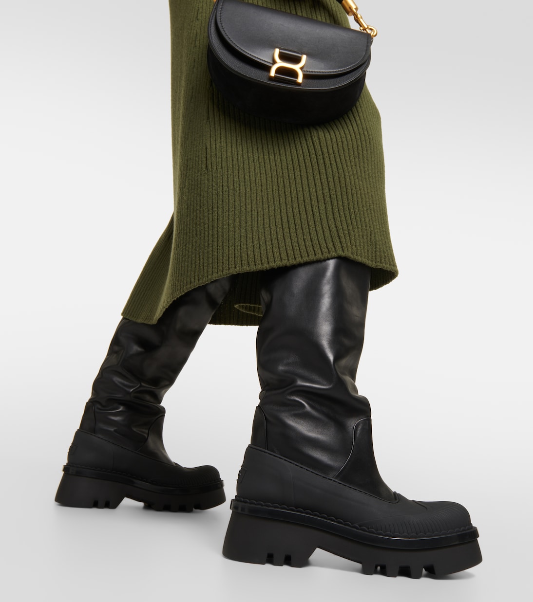 Botas mosqueteras Raina de piel | Chloé