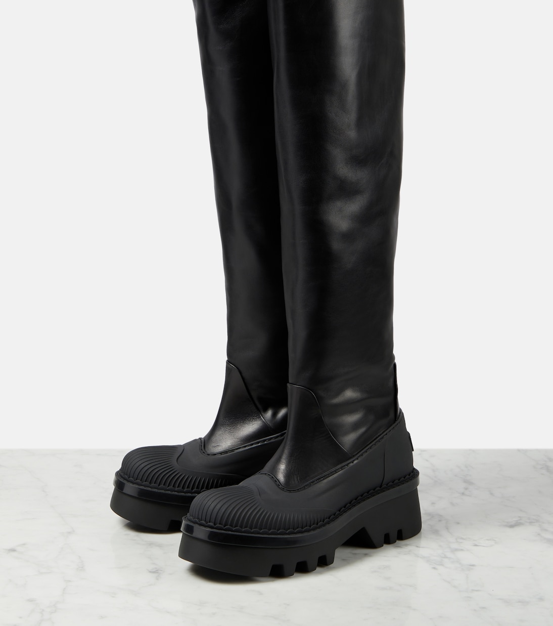 Botas mosqueteras Raina de piel | Chloé