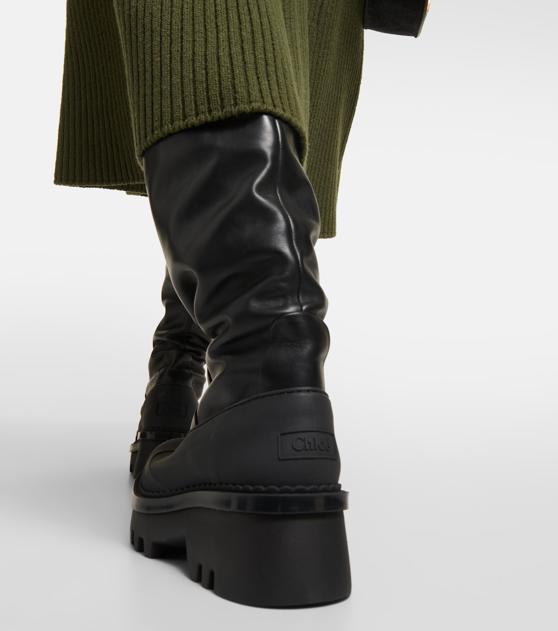 Botas mosqueteras Raina de piel | Chloé