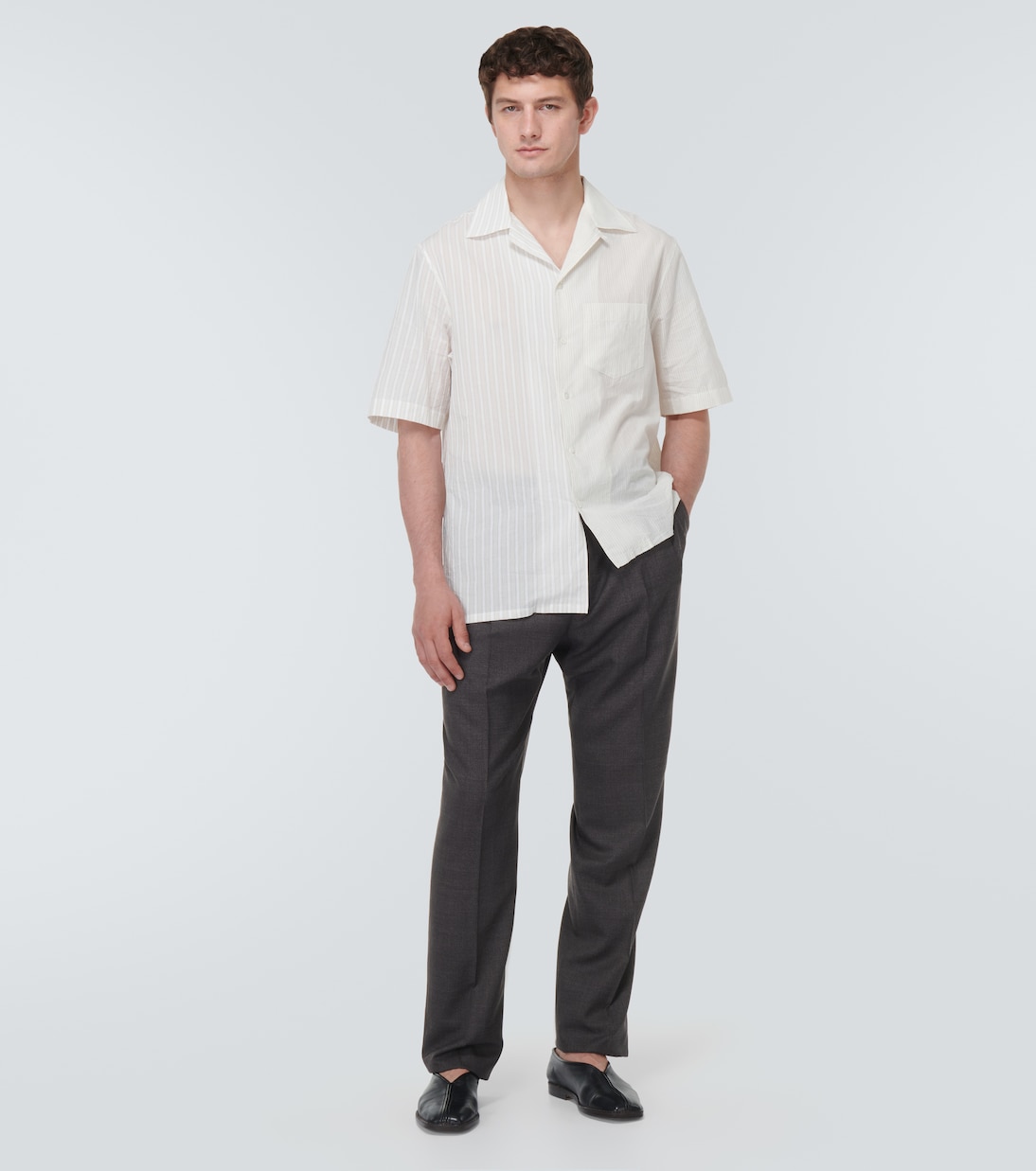 Gerade Hose aus Schurwolle | Lanvin