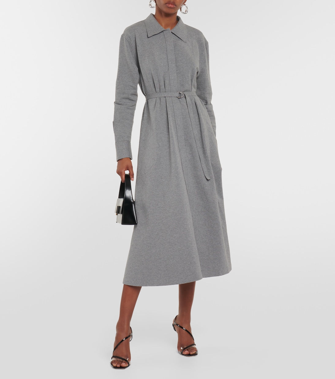 Midikleid aus Frottee | Norma Kamali