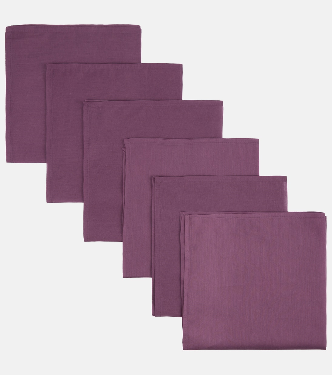 Set of 6 cotton organza napkins | Lisa Corti