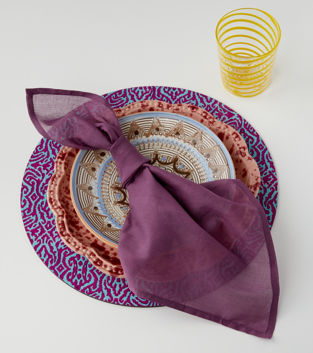 Set of 6 cotton organza napkins | Lisa Corti