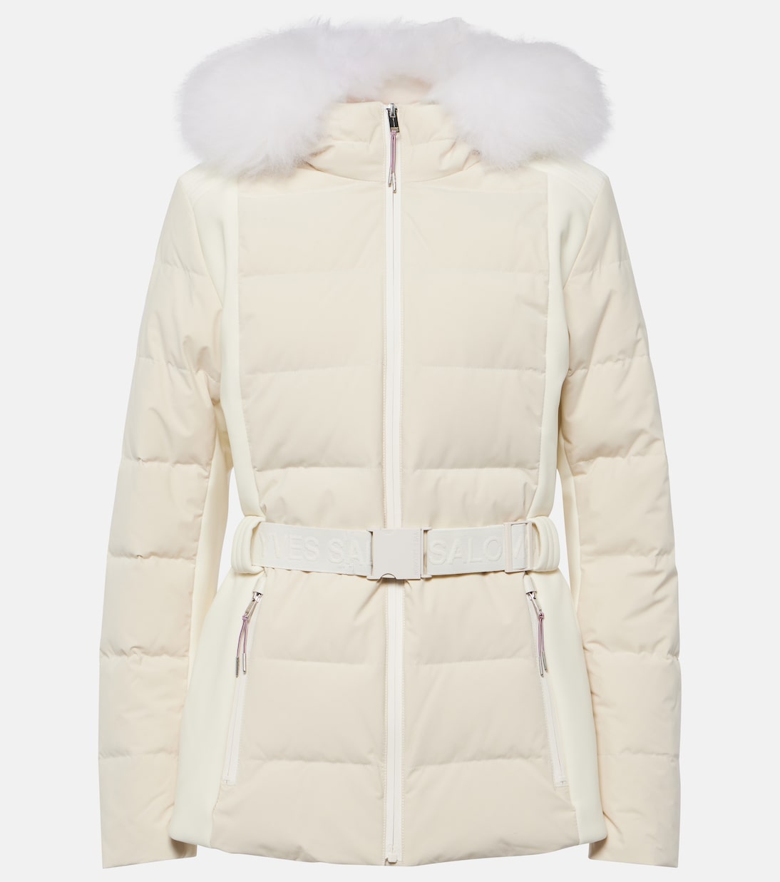 Skijacke mit Shearling | Yves Salomon