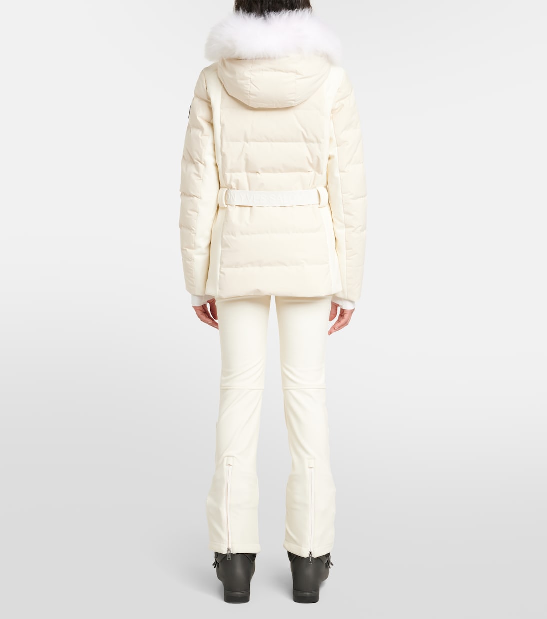 Skijacke mit Shearling | Yves Salomon