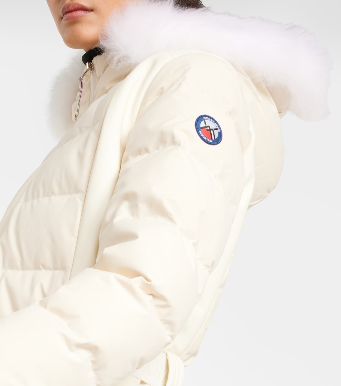 Skijacke mit Shearling | Yves Salomon