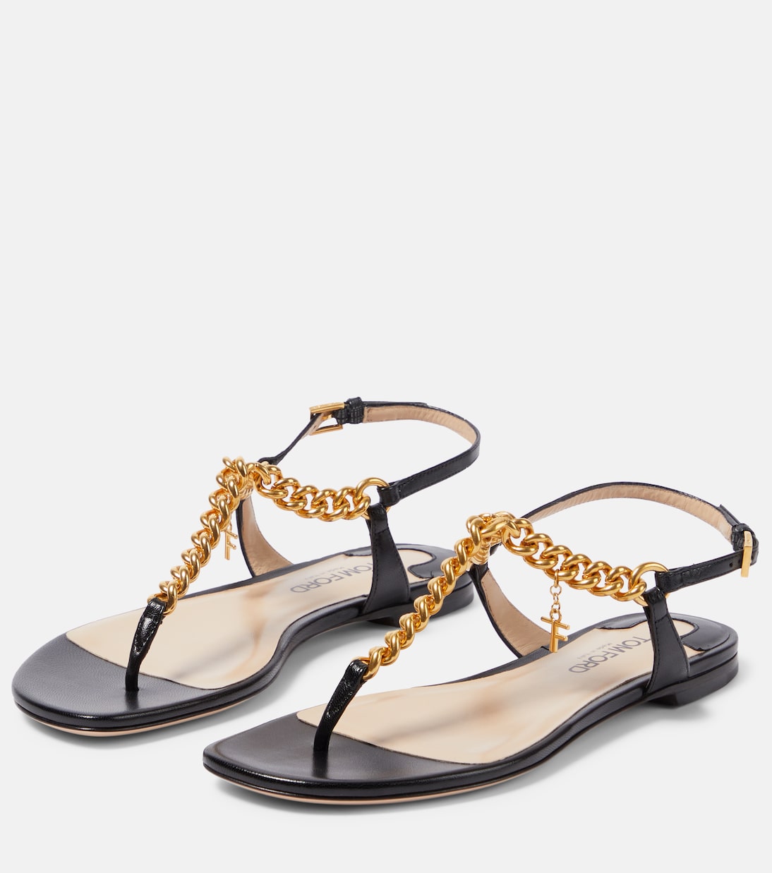 Sandali infradito Zenith in pelle | Tom Ford