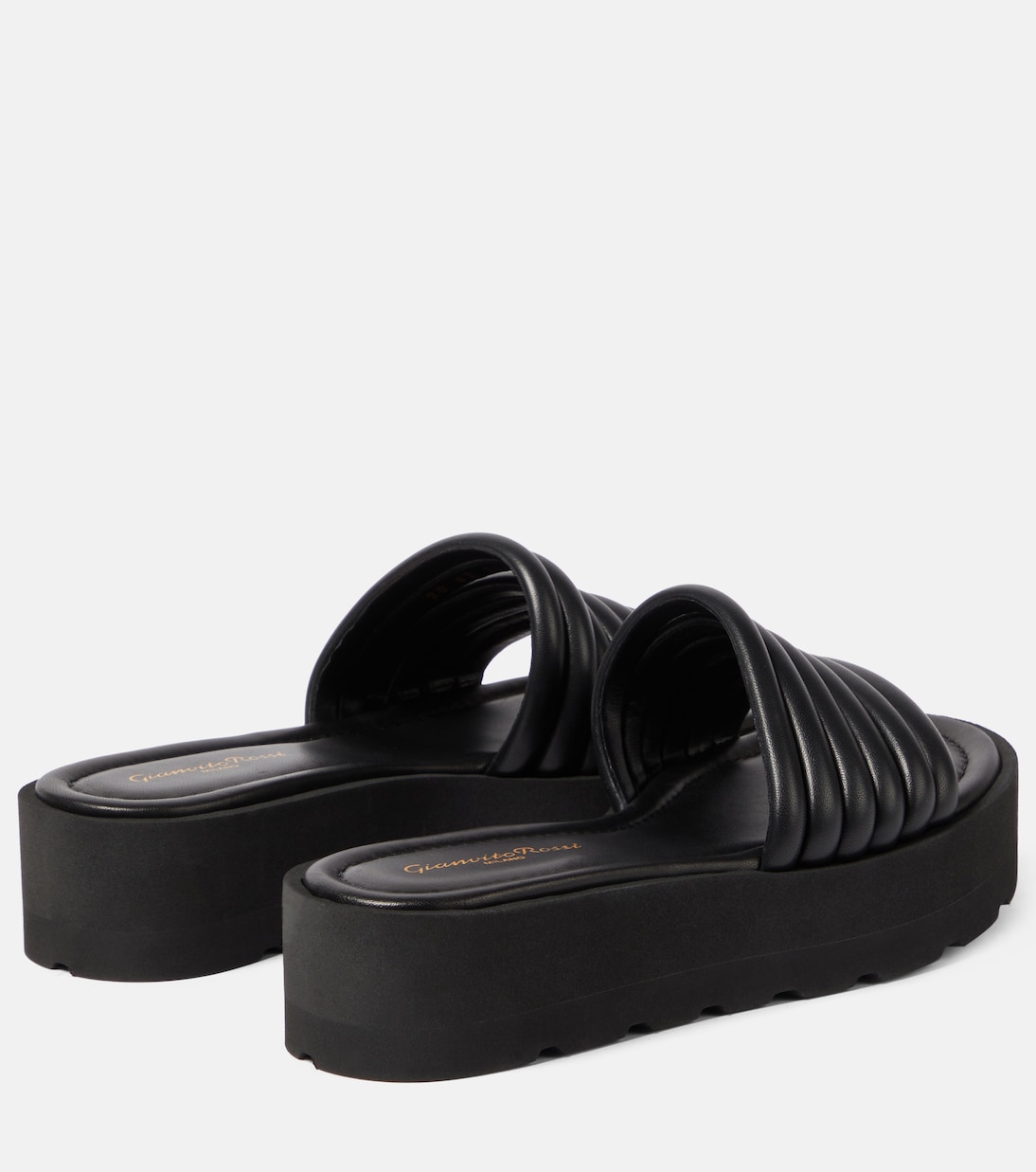 Sandali in pelle con plateau | Gianvito Rossi