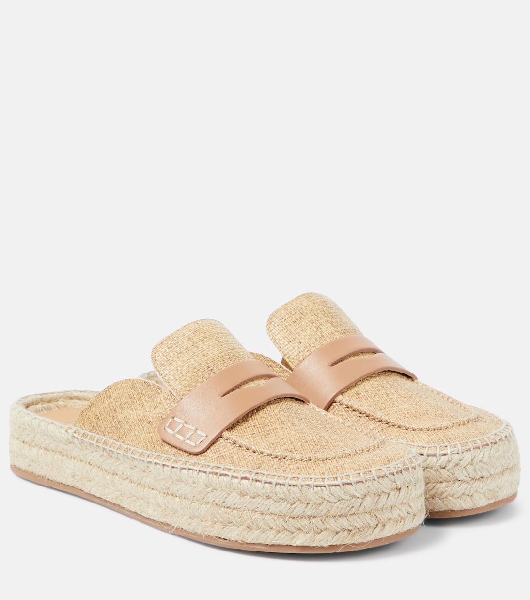 Leather-trimmed mules | JW Anderson