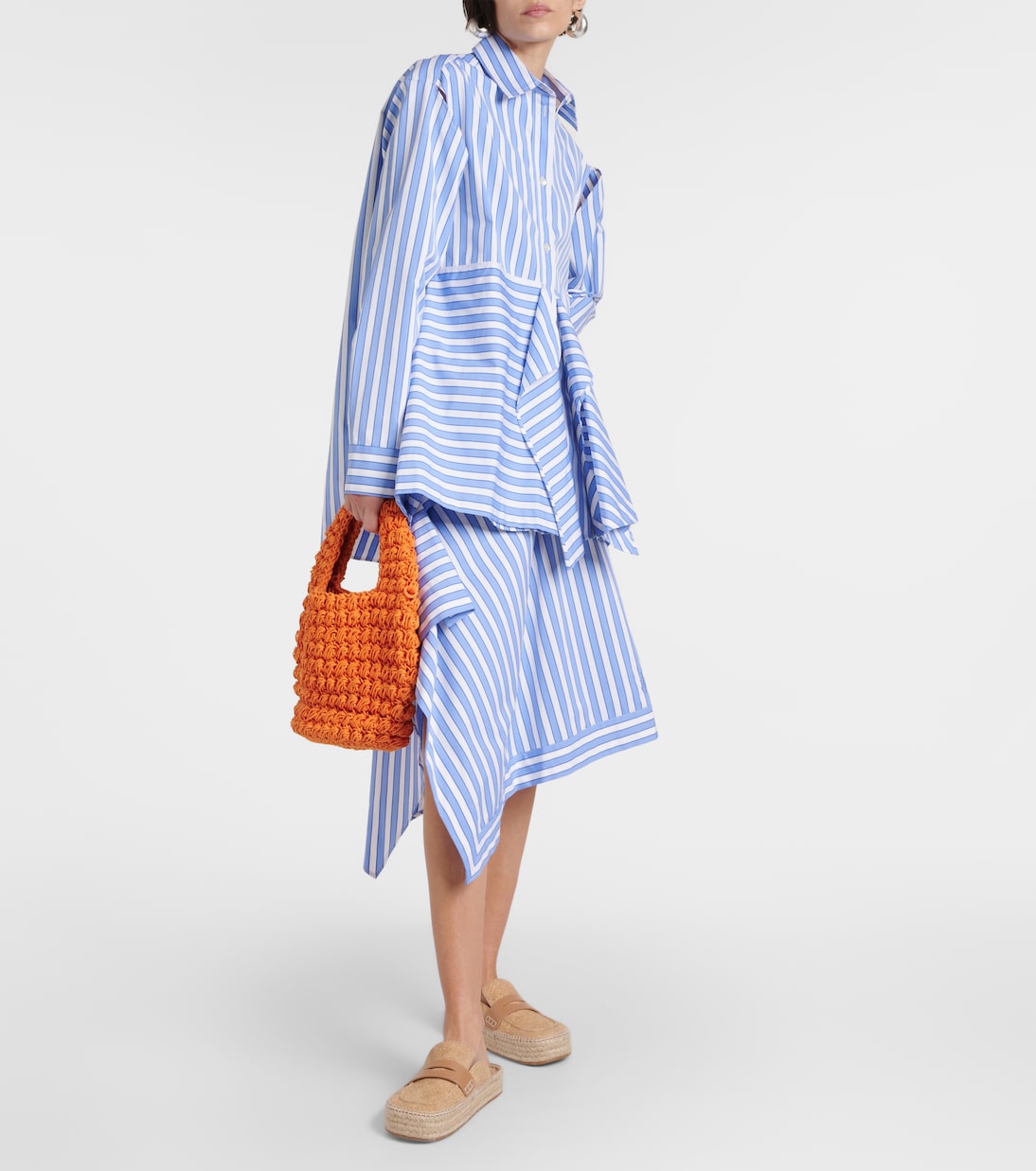 Leather-trimmed mules | JW Anderson