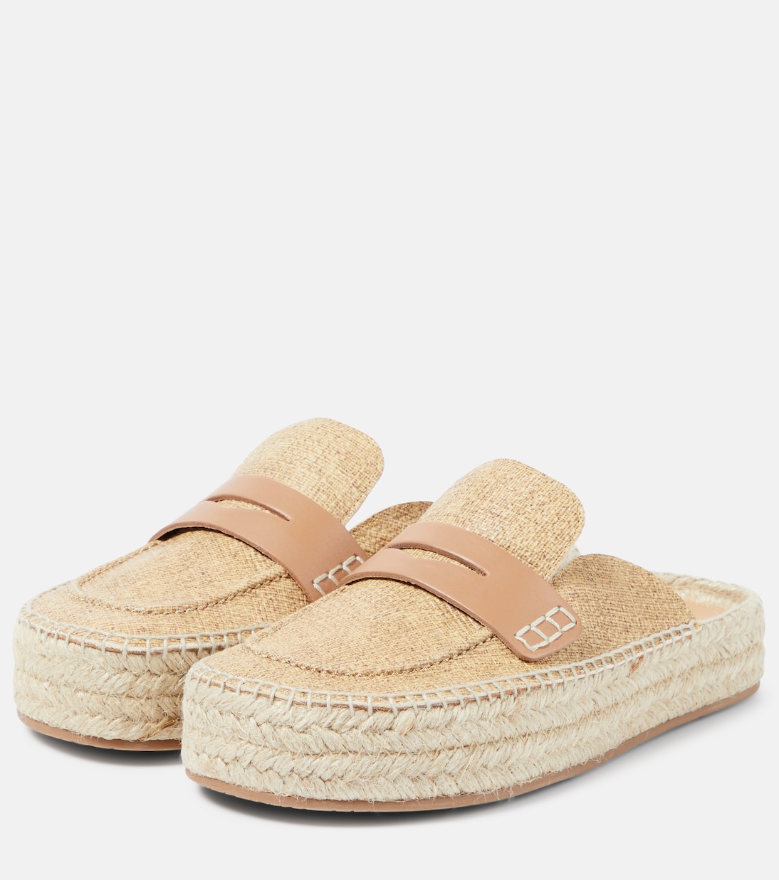 Leather-trimmed mules | JW Anderson