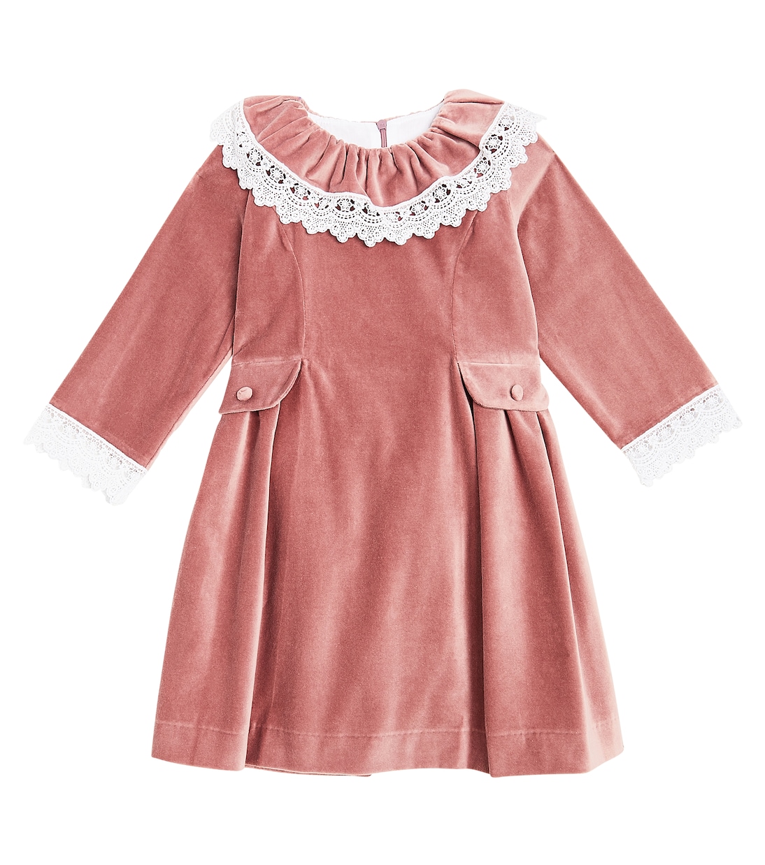 Kleid Maranta aus Samt | La Coqueta