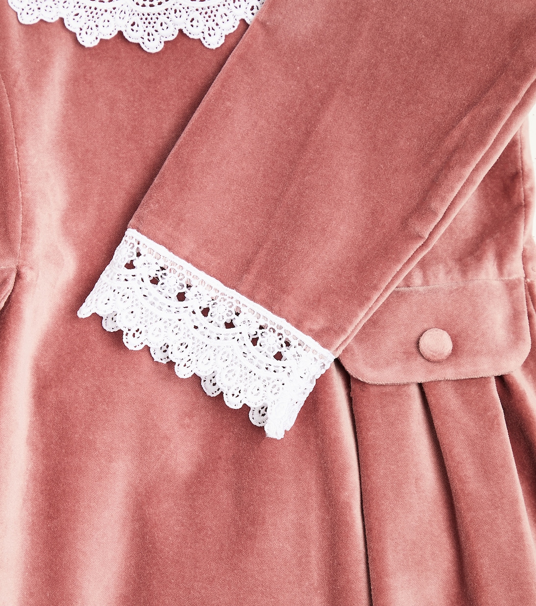 Kleid Maranta aus Samt | La Coqueta